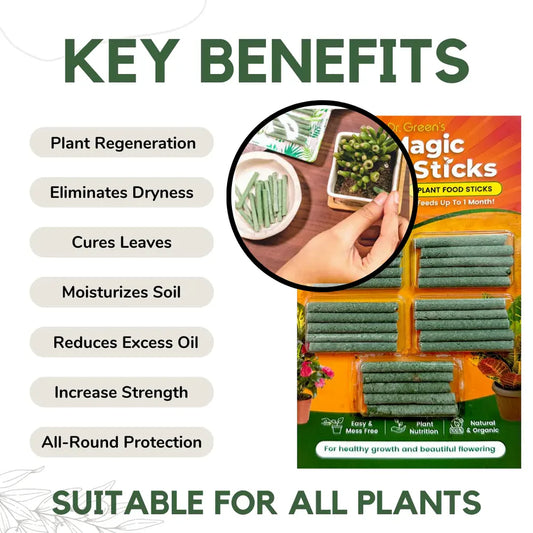 Plant Grow Fertilizer Sticks For Plants (Buy 1 Get 1 Free)